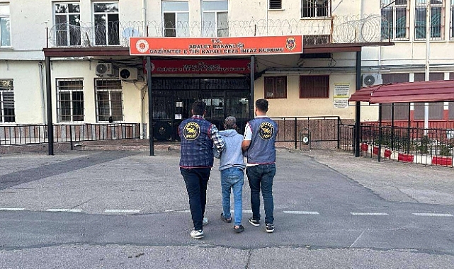 Gaziantep'te hapis cezası bulunan firari yakalandı