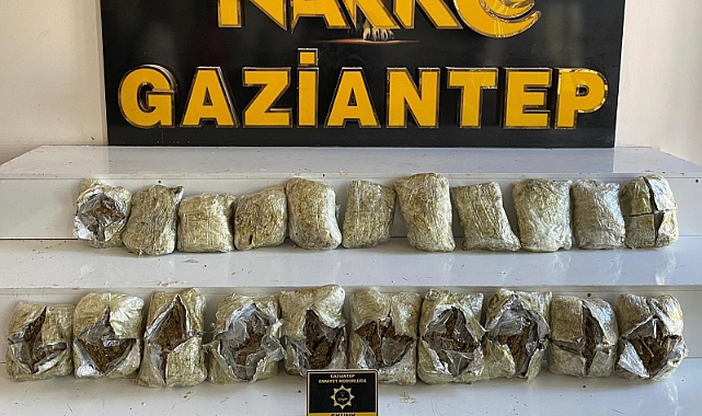 Gaziantep'te kilolarca skunk ve metamfetamin ele geçirildi: 4 tutuklama
