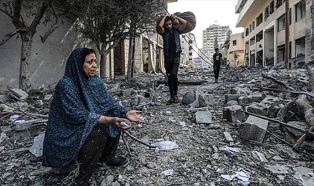 Gazze'de can kaybı 41 bin 965'e yükseldi