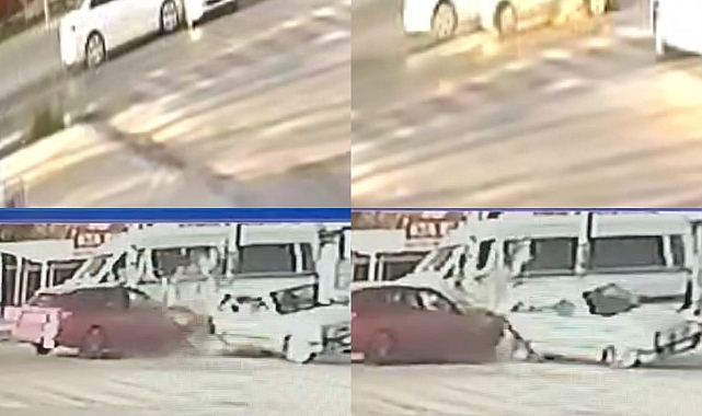Mersin'de dikkatsizlik kazalara neden oldu: O anlar kamerada