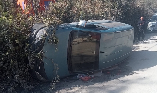 Mersin'de rafik kazası: 1 yaralı