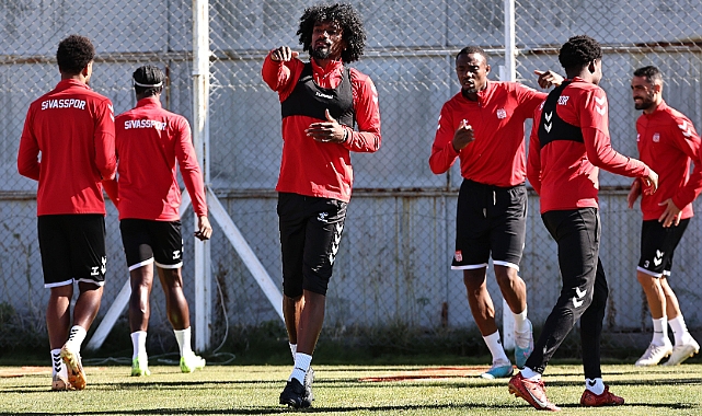 Sivasspor, Çaykur Rizespor maçı hazırlıklarını sürdürdü