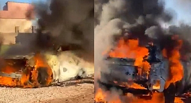 Urfa'da park halinde yanan Togg'la ilgili açıklama!