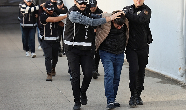 Adana'da “Bayğara” suç örgütüne operasyon! 5 şüpheli tutuklandı