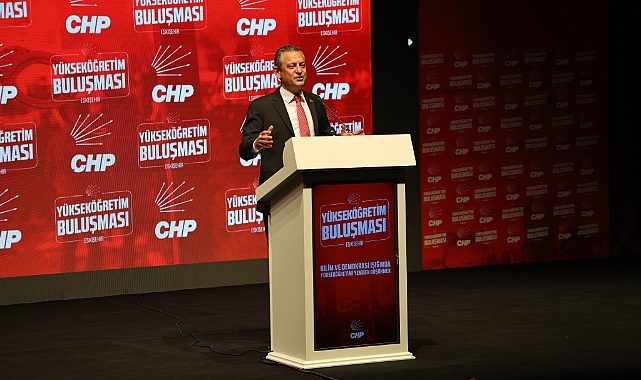 CHP lideri Özel: "Kırmızı çizgimiz toplumsal mutabakat olmalı"