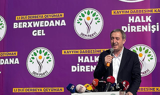 DEM Parti Genel Başkanı Bakırhan: "Bahçeli'nin uzattığı eli tuttuk"