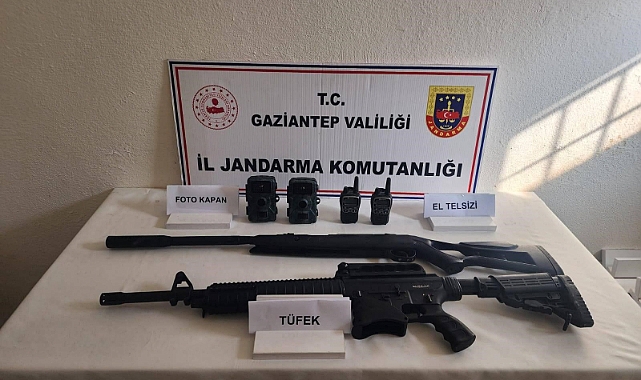 Gaziantep'te patlayıcı madde ile kaçak maden kazısı yapan 5 şahıs yakalandı