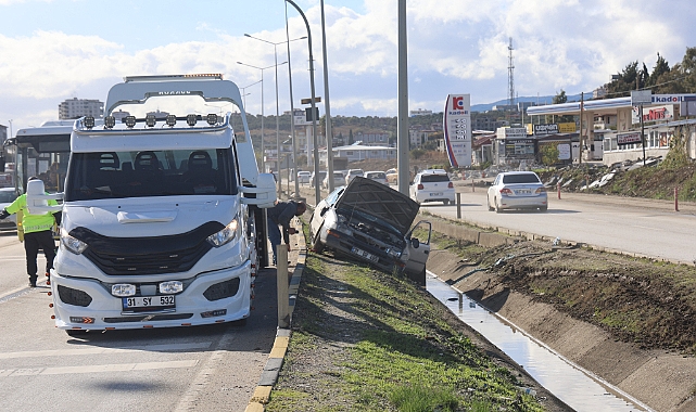 Hatay'da trafik kazası: Yaralılar var