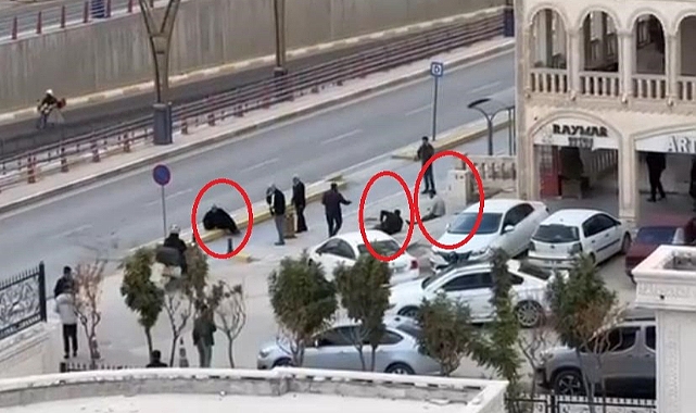 Mardin Adliyesi önünde silahlı kavga: Yaralılar var