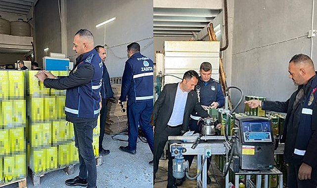 Şanlıurfa’da gıda terörüne geçit verilmedi!  20 ton sahte sıvı yağ ele geçirildi