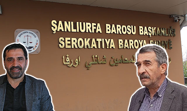 Urfa Barosu'ndan kayyum atamalarına tepki!