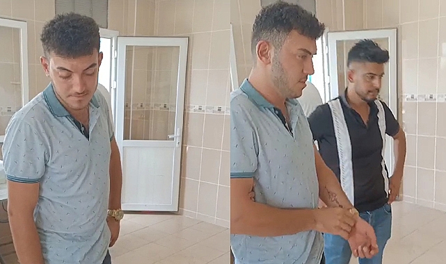 Adana'da eşini öldürmekle suçlanan kocanın kendinden geçtiği görüntüleri ortaya çıktı
