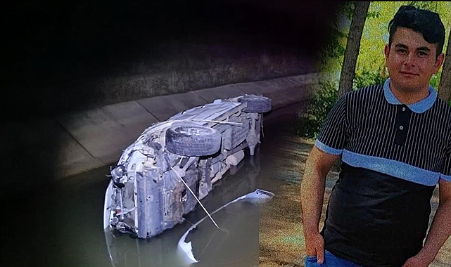 Diyarbakır'da su kanalına düşen otomobilin sürücüsü hayatını kaybetti