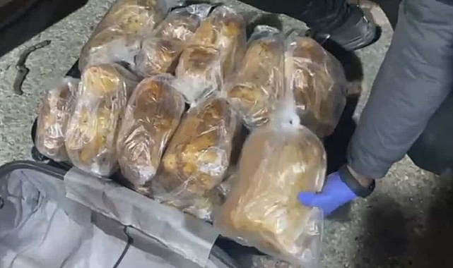 Osmaniye’de durdurulan tırda 21 kilo uyuşturucu ele geçirildi