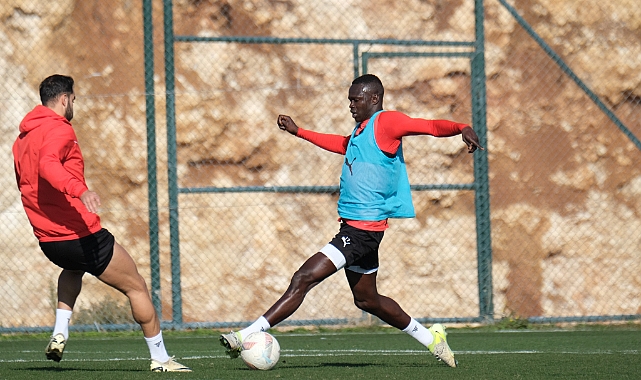 Atakaş Hatayspor, Galatasaray maçı hazırlıklarına devam ediyor