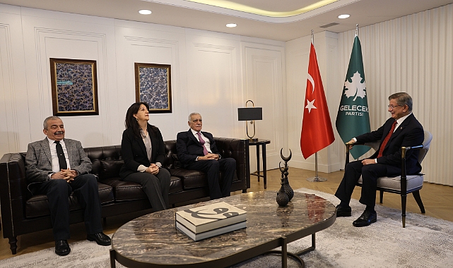 DEM Parti İmralı Heyeti, Ahmet Davutoğlu ile görüştü