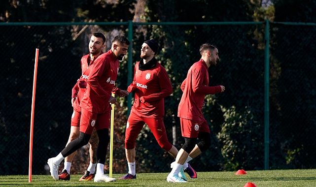 Galatasaray, Dinamo Kiev maçı hazırlıklarını tamamladı