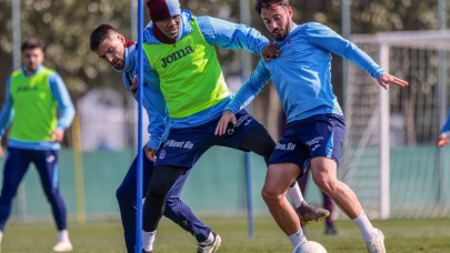 Trabzonspor, Konyaspor maçı hazırlıklarına başladı