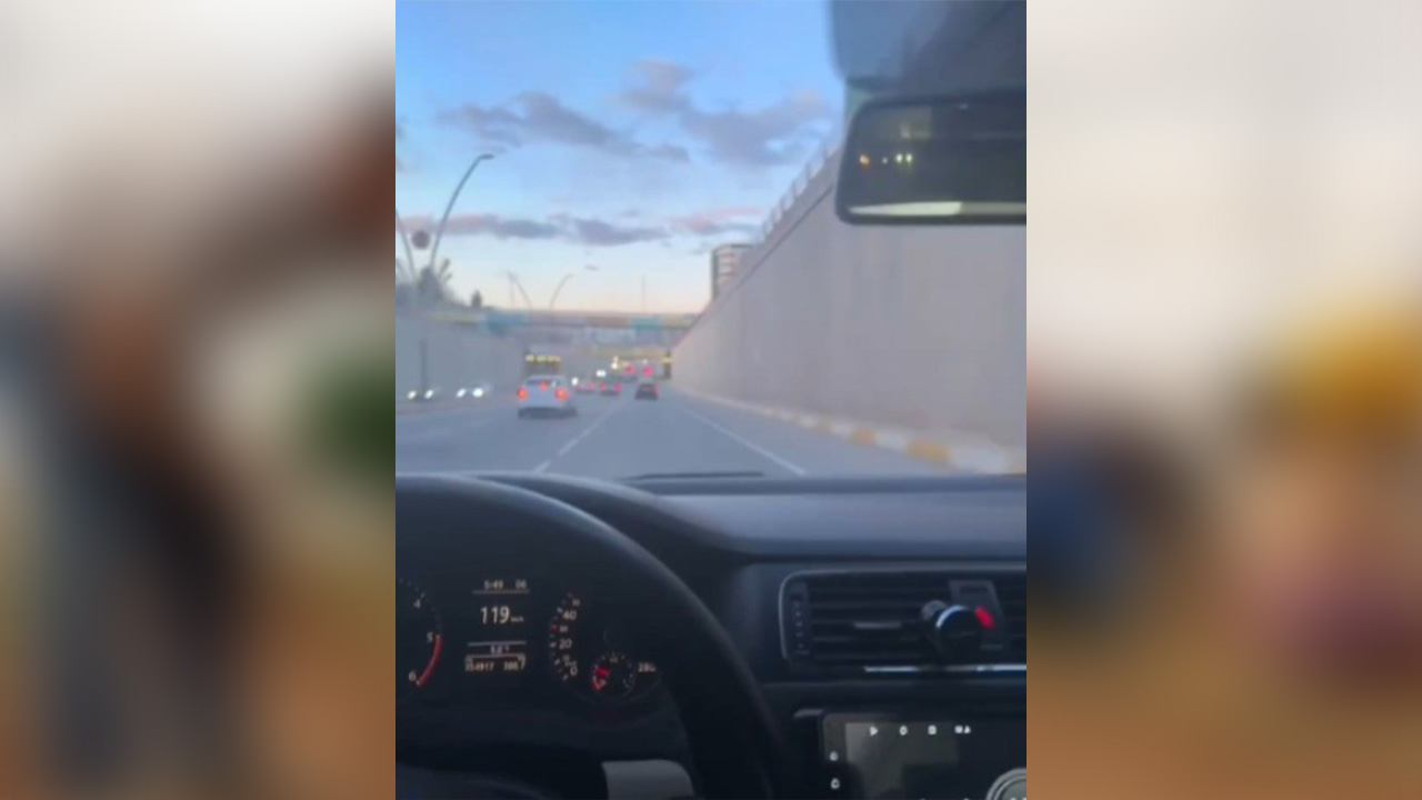 Şanlıurfa'da makas atan sürücüler kamerada