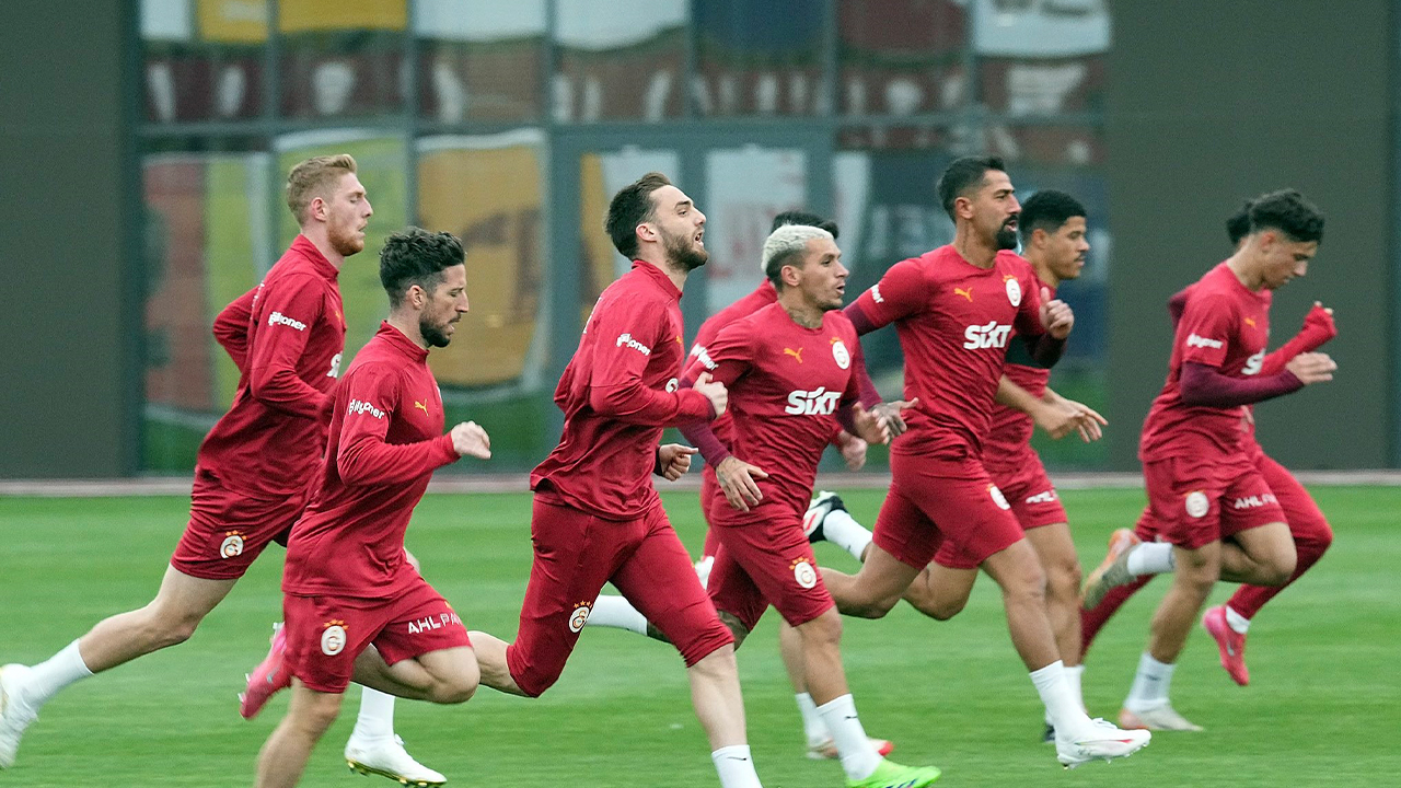 Galatasaray, Beşiktaş derbisi hazırlıklarını sürdürdü