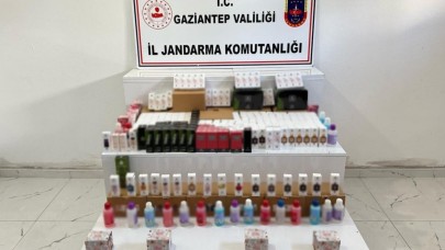 Gaziantep'te 1 milyon TL değerinde kaçak parfüm ele geçirdi