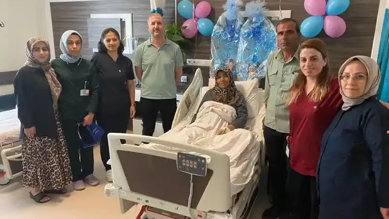 Birecik’te Mucize Doğum: 53 Yaşında İkiz Bebek Dünyaya Getirdi
