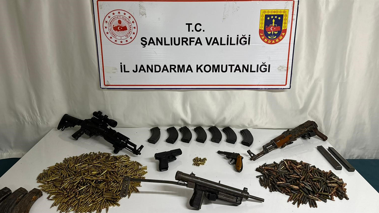 Siverek, Bozova ve Viranşehir’de jandarmadan silah baskını!