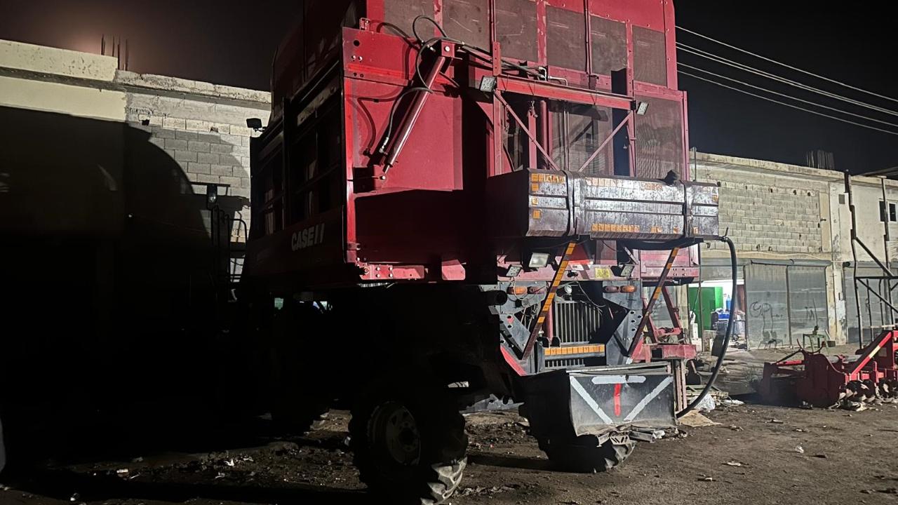 Şanlıurfa'da biçerdöverin 1 milyon TL değerindeki parçaları çalındı