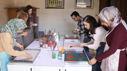 Haliliye Belediyesi’nin kültür ve sanat kurslarına ilgi