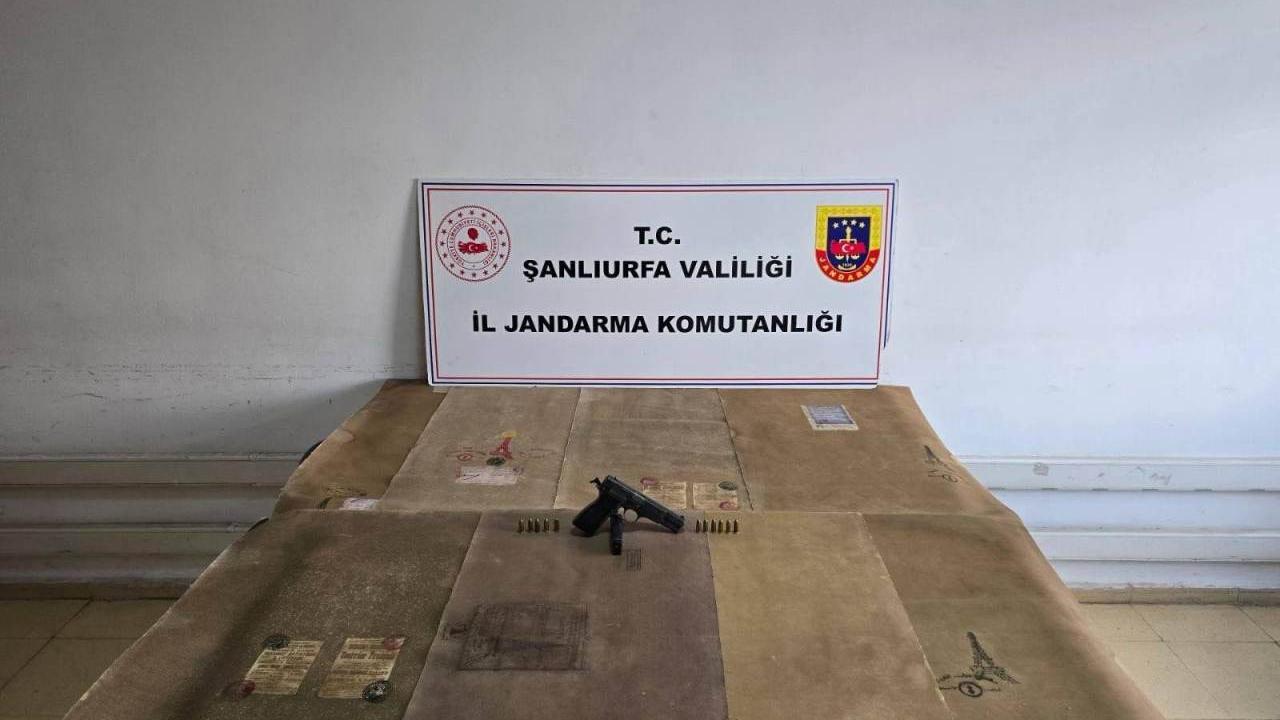 Şanlıurfa'da tarihi eserler ele geçirildi