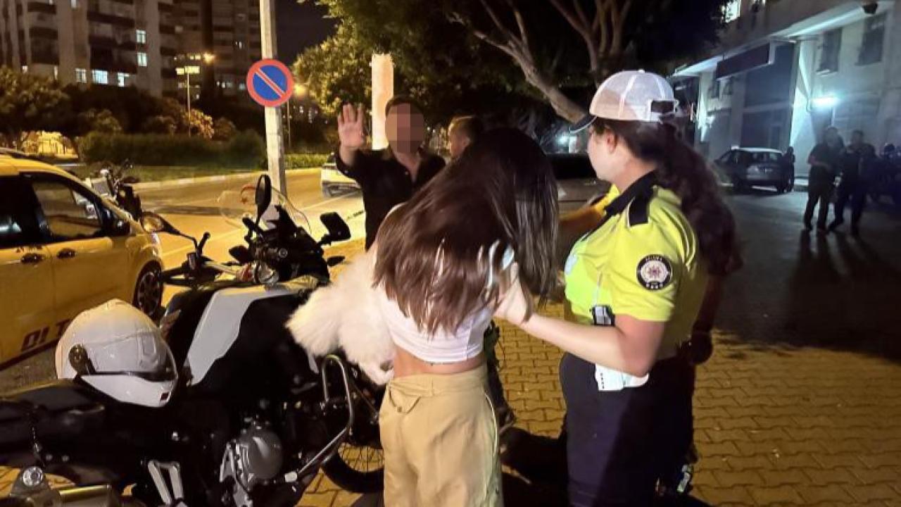 Polisi ezmeye çalışan sürücü tutuklandı