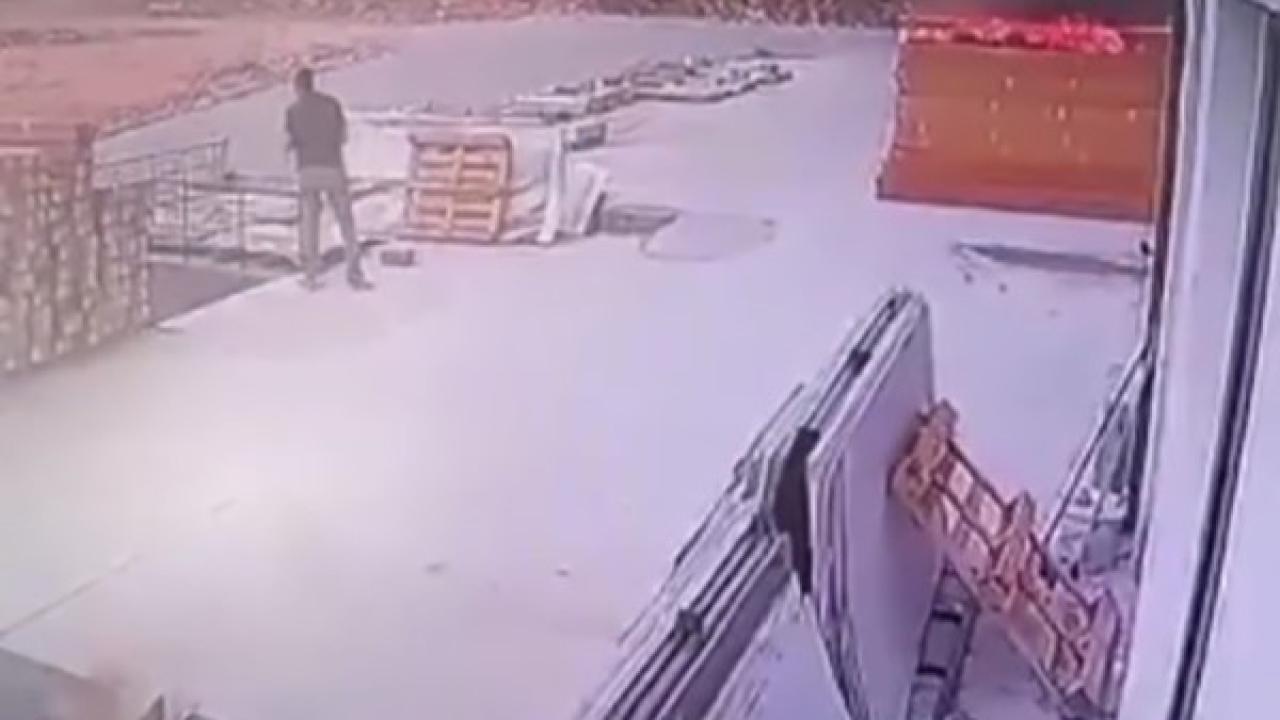 Şanlıurfa'da çıkan yangının görüntüleri ortaya çıktı