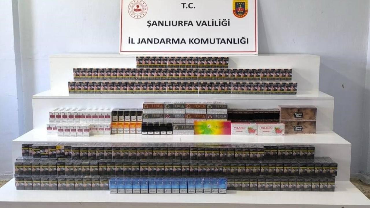 Şanlıurfa’da kaçakçılık operasyonu