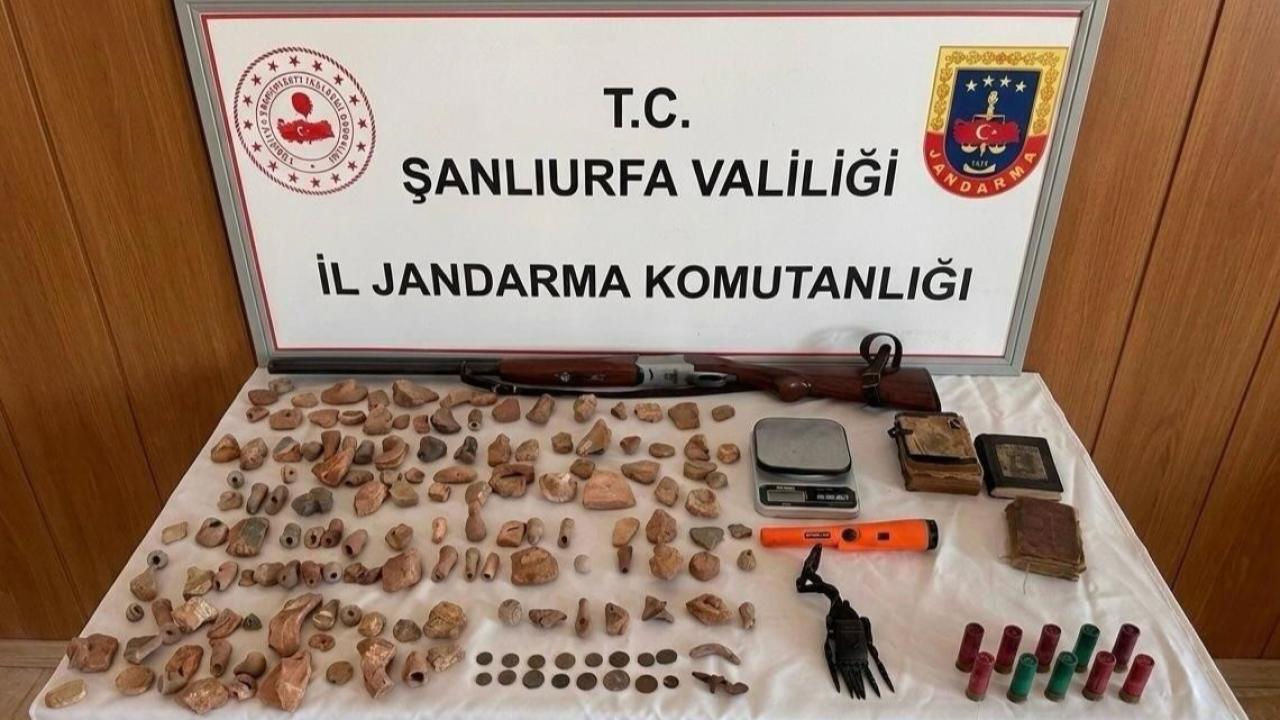 Şanlıurfa’da Tarihi Eser Kaçakçılığına Operasyon