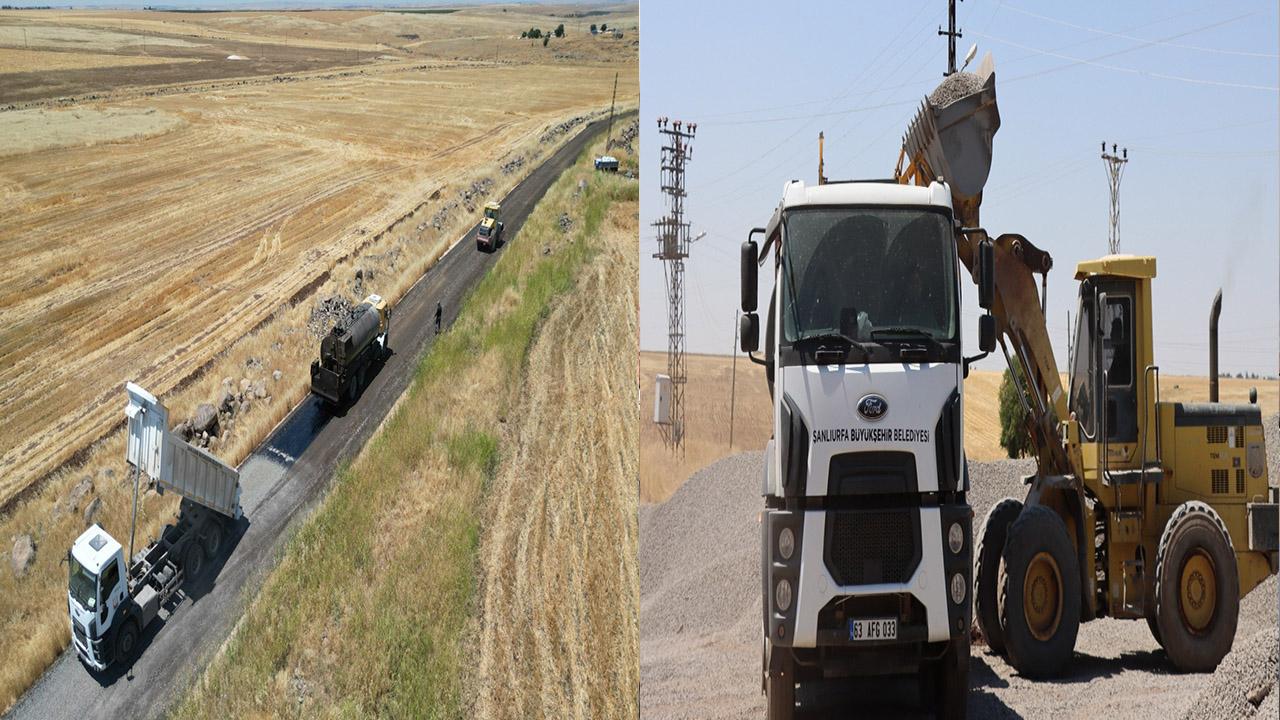 Büyükşehirden Siverek kırsalında asfalt atağı