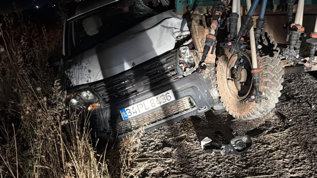 Diyarbakır'da trafik kazası: 1 yaralı