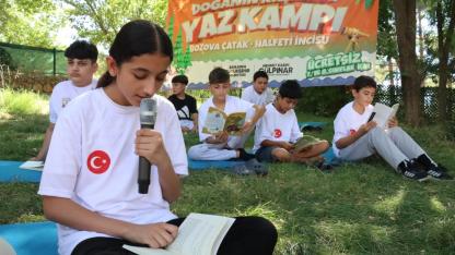 Şanlıurfa’da doğanın kaşifleri yaz kampı