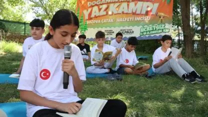 Şanlıurfa’da doğanın kaşifleri yaz kampı