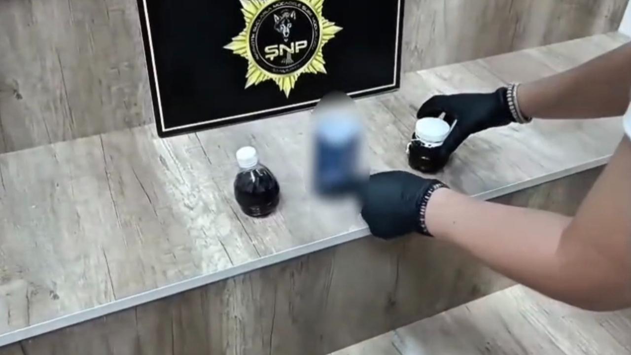 Siverek'te pet şişe içine gizlenen Uyuşturucu ele geçirildi