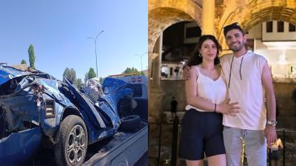 Trafik kazasında anne ve baba öldü, 8 aylık bebek ağır yaralandı