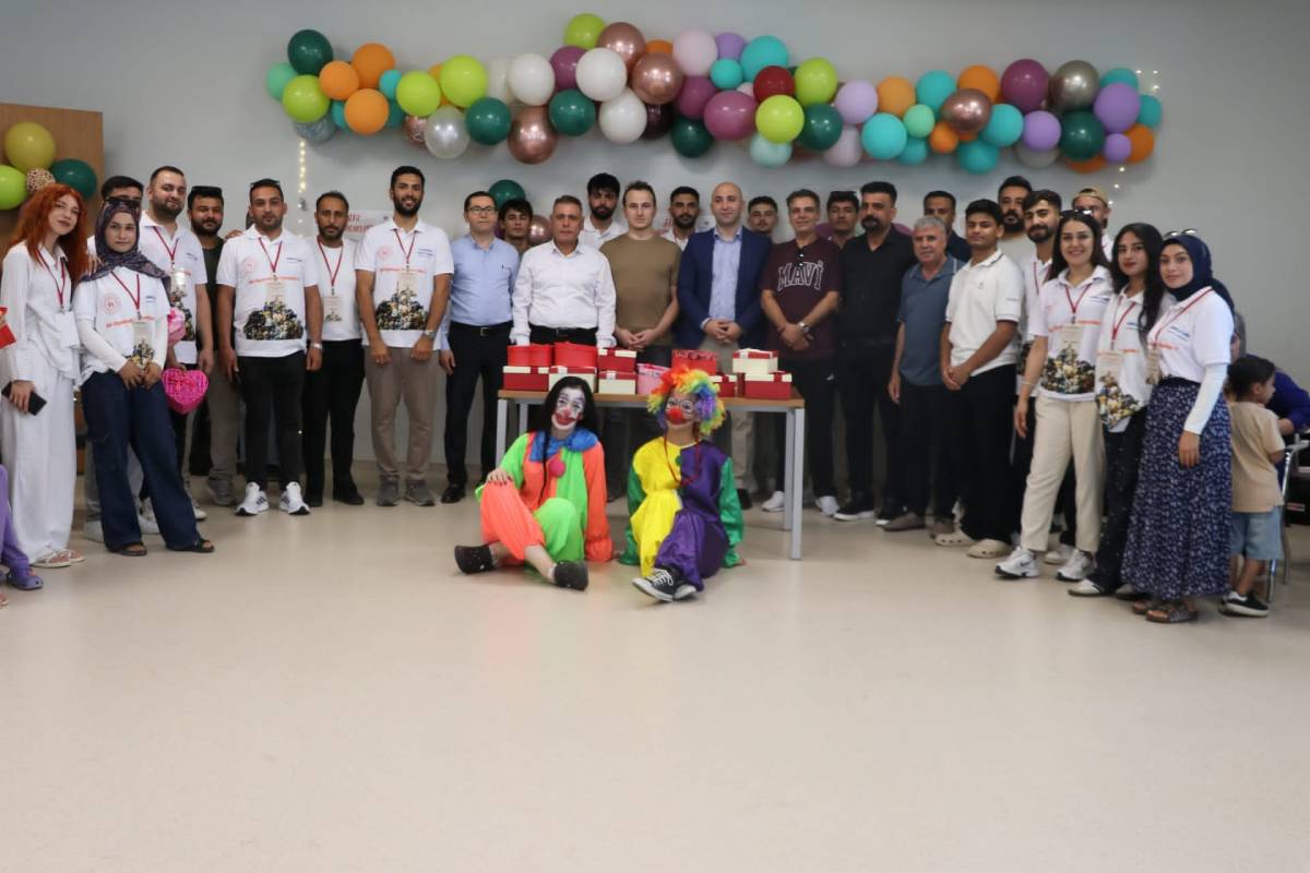 Ceylanpınar'da bir oyuncak, bir şifa projesiyle çocukların yüzü güldü